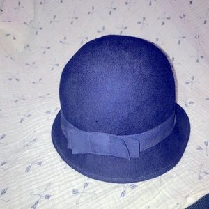 Blue hat